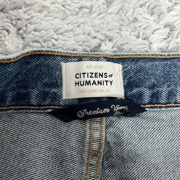 Citizens of Humanity Sabine Ankle Jeans Distressed Blue waist 26 - Picture 10 of 14